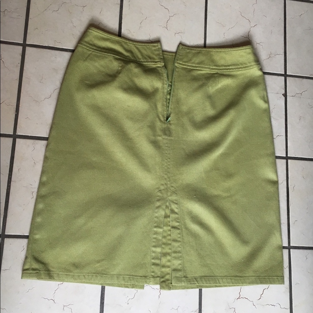 Renfrew Zipped Skirt knee length